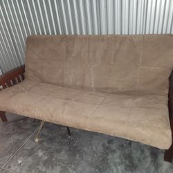 Wooden Futon With Mattress