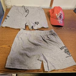 2-Harley Davidson Outer Banks Women’s  Shorts Sz XL And Hat
