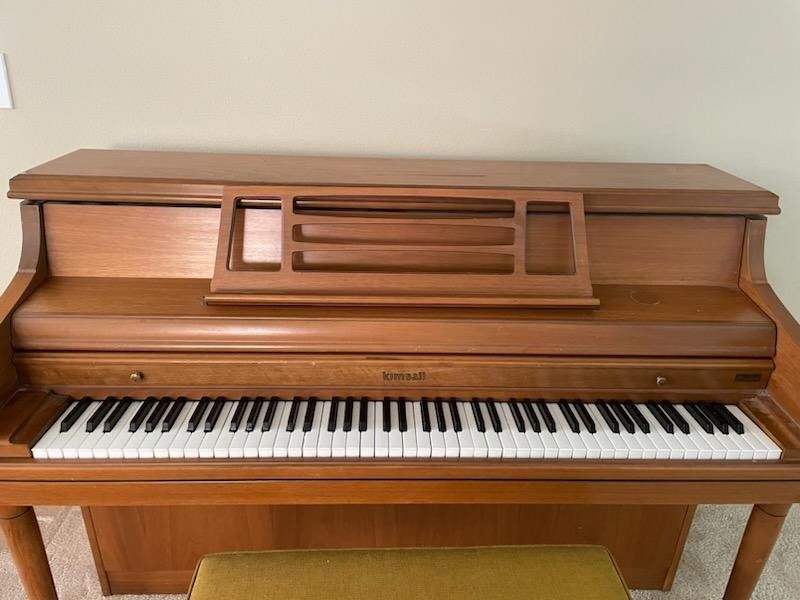 Kimball Piano With Bench For Sale In Bonney Lake WA OfferUp