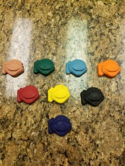 Ninja Turtle Crayons