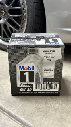 Mobil 1 0w-30 Motor Oil Full Synthetic 6 Quarts Case