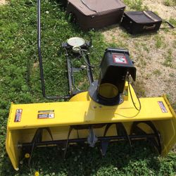 John Deere snowblower attachment