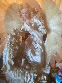Baby Jesus with Angel statue