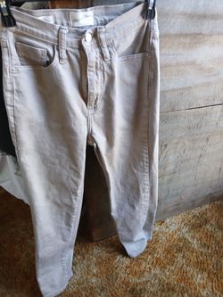Beige jeans ladies size 0 good condition
