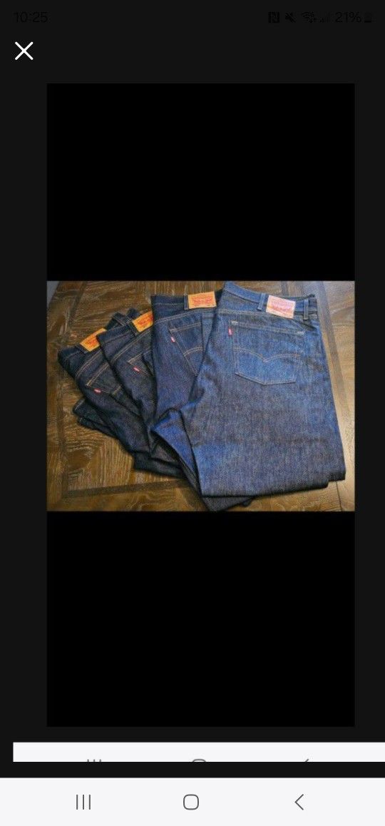 Levi 501 Men's Jeans Size 40x30