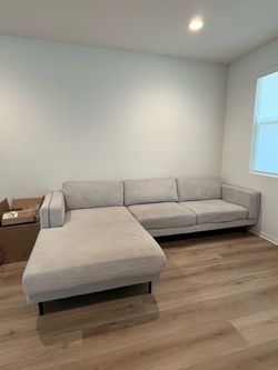 Light Grey Sectional Couch
