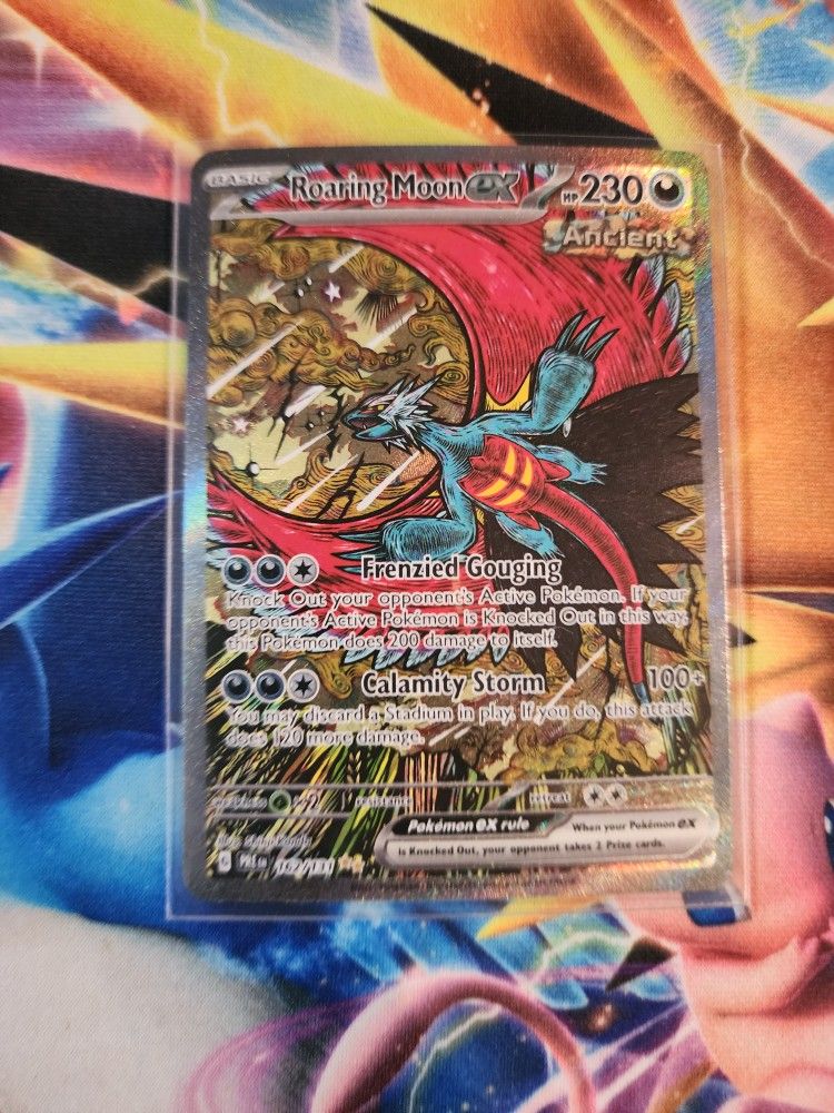 Pokemon Roaring Moon EX 162/131 Prismatic Evolitions $180