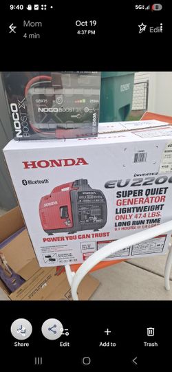 Honda Eu2200 Brand New Nevwr Been Used Before 