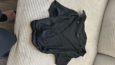 Black Crop Top
