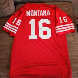 49ers Montana Jersey