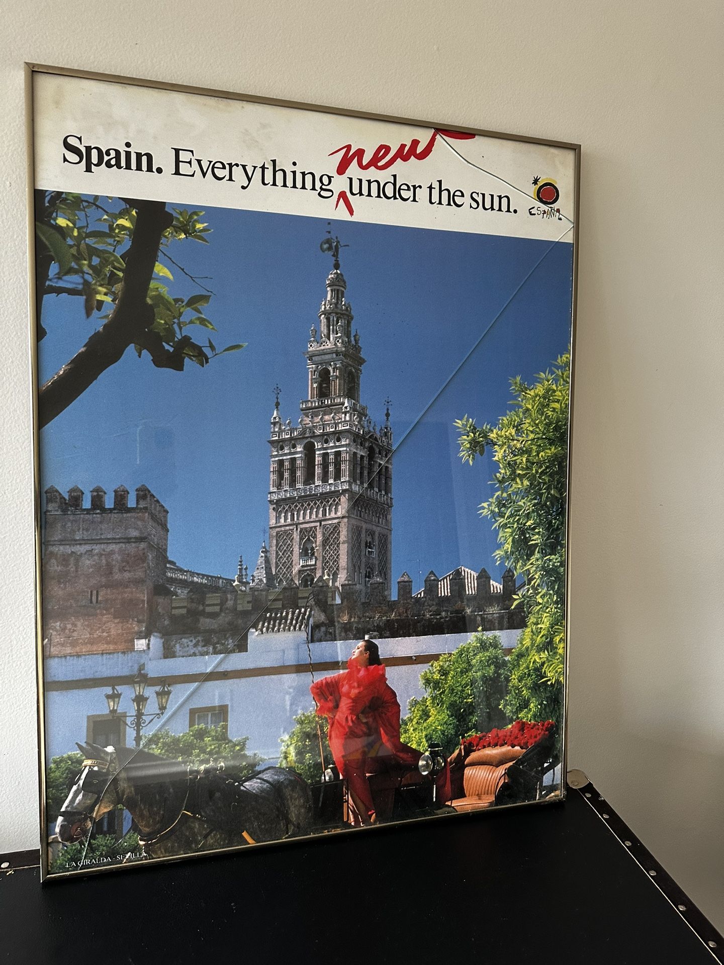 Feria De Sevilla Glass Framed Pic 