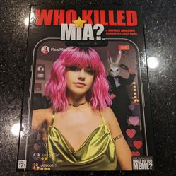 Who Killed Mia? Mystery Game 