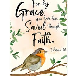 Garden flag Ephesians 2:8