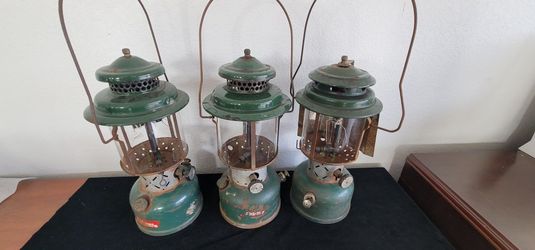 1962 Colman lamps