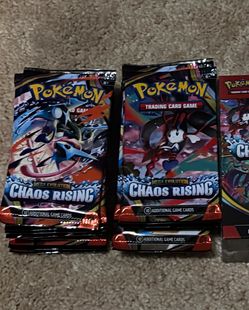 x19 Pokemon Booster Packs - Chaos Rising Perfect Order Cards
