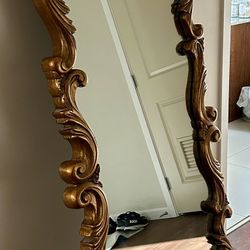 Mid Century Italian Massive Mirror 