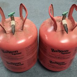 Empty Helium Tanks 