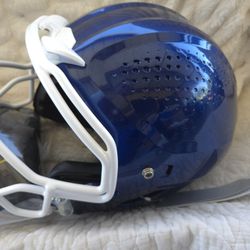 Scutt Large Adult Metallic Blue Helmet. Never Worn. 