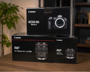 Canon R6 Mark II + RF 24-105mm f/4 L + RF 24mm f/1.8 — $3,400