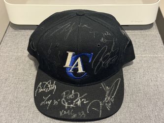 1997-98 LOS ANGELES CLIPPERS TEAM SIGNED / AUTOGRAPHED CAP - NO COA