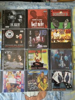 Rare rap hip hop g funk gangsta rap CD music out of print for Sale