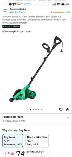 NEW OPEN BOX AMAZON ELECTRIC EDGER