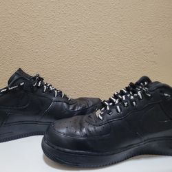 Supreme x Nike Air Force 1 Low "Black" - Size 12