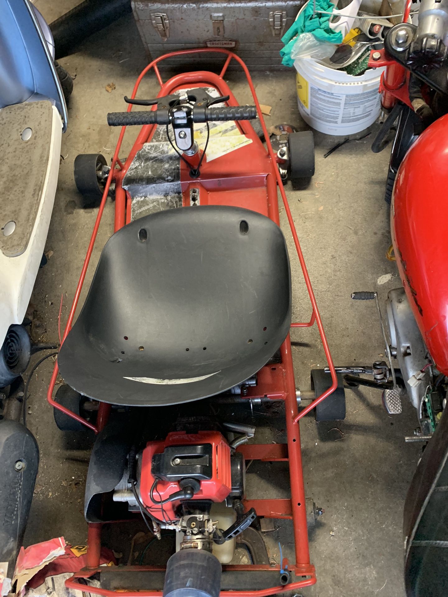 Two-Stroke Skid Cart