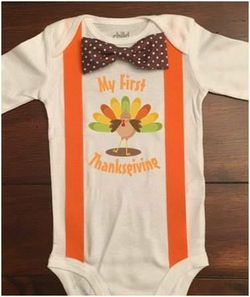 Baby boy thanksgiving shirts!!