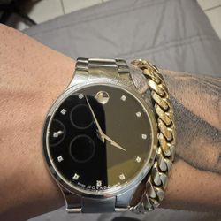 Movado Diamond Dial 40mm 