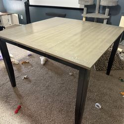 Tall Square Dining Table