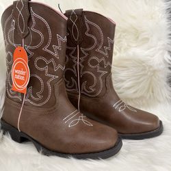 NWT: Girls Wonder Nation Western Cowgirl Boots