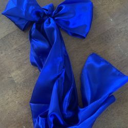 Royal Blue Chair Shashes 