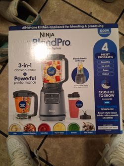 Brand new ninja blend pro