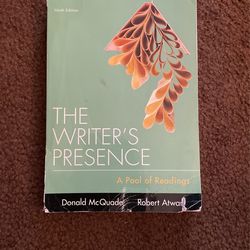 The Writer's Presence book