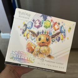 Prismatic Evolutions Pokemon Center ETB