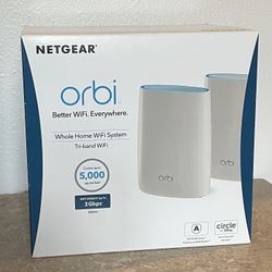 Netgear orbi Tri-band WiFi System RBK50