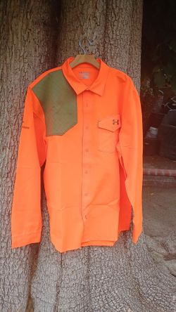 Under Armour Blaze Orange Hunting Shirt