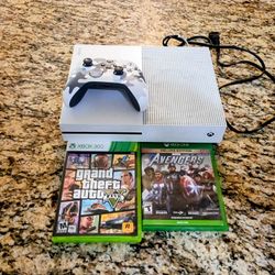 Xbox One S System Complete With Games 