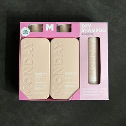 Monday Shampoo, Conditioner, & Dry Shampoo Set