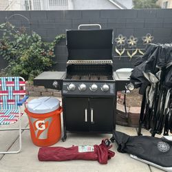 BBQ Grill / Canopy/  Cooler 