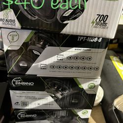 Timpano 8 Inch Midrange 700 Watt $40 Each