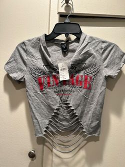 Windsor Crop Top-Grey (New)