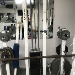 Selling well-maintained home gym equipment. Everything is solid, clean, and fully functional. Prices listed below.
