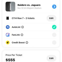 Raiders Vs Jaguars @ Allegiant Stadium