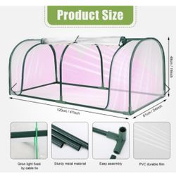 Mini Greenhouse With Grow Light 