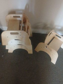 Baby wooden chairs