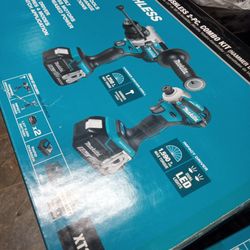 Makita New Kit Hammer Drill And Impact