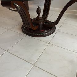 Coffee table and living room side