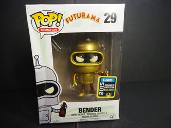 Futurama Funko Pop Bender, Fry, Leela